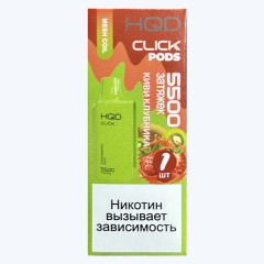 Картридж HQD Click Strawberry Kiwi (Клубника Киви)